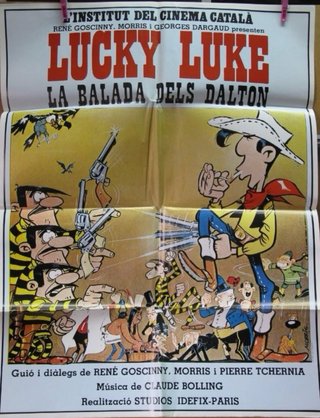 Cartel Cine Lucky Luke: La Balada dels Dalton