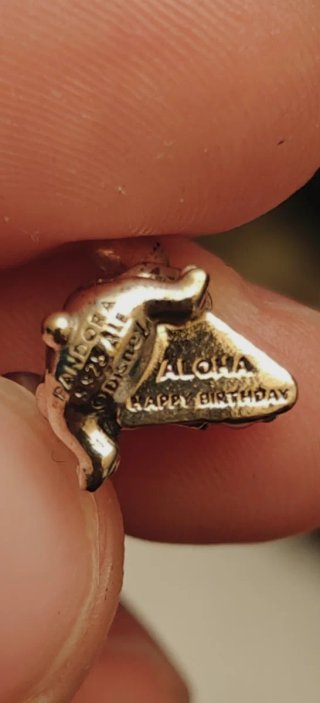 Charm Pandora Stitch Aloha Feliz Cumpleaños