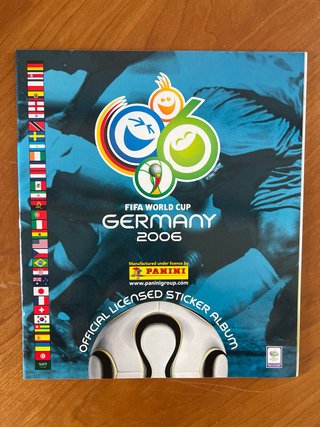 Album Panini Alemania 2006 Vacío Messi