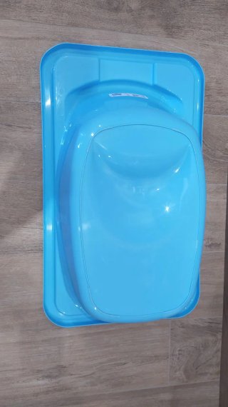 Bañera para niños azul