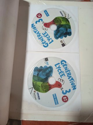 GENERATION LYCEE B2 ELEVE/CAHIER+CD+DVD