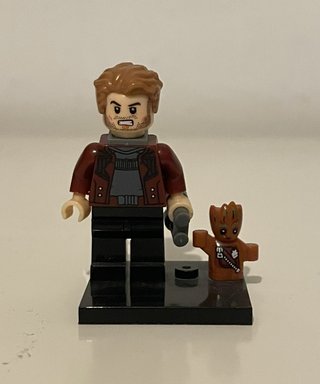 Figura Star-Lord y Groot de LEGO