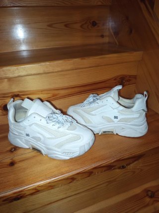 Playeros blancos talla 38