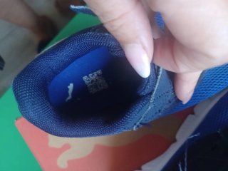 Scarpe Puma Bambino N. 25 Blu
