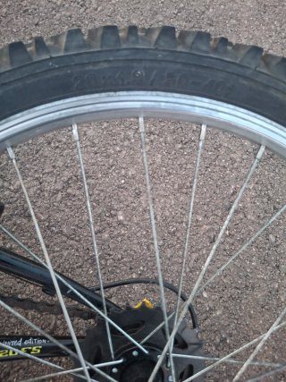 Bicicleta Decathlon Blanca