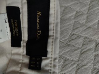 Pantalón Massimo Dutti Beige