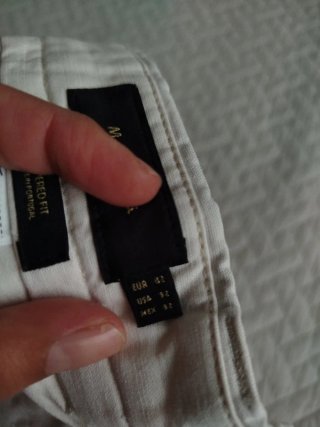 Pantalón Massimo Dutti Beige