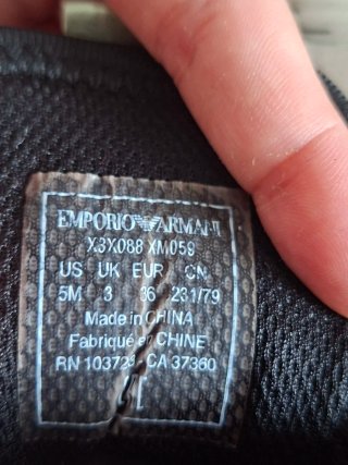 Zapatillas Emporio Armani mujer 36