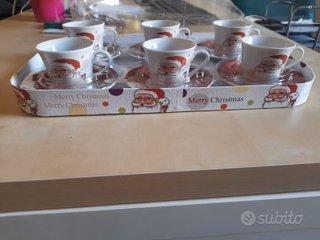 Set 6 Tazzine Caffè Natale