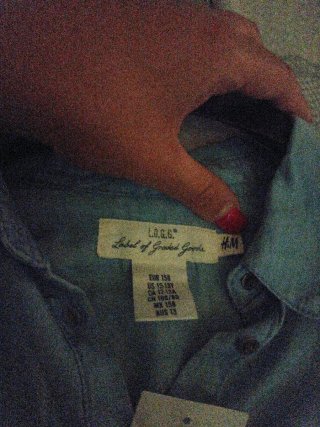 Camicia jeans H&M