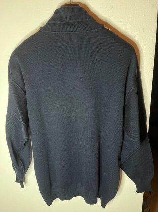 Maglione Il Granchio lana blu