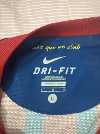 Camiseta FC Barcelona Xavi 6 Firmada por LEO MESSI