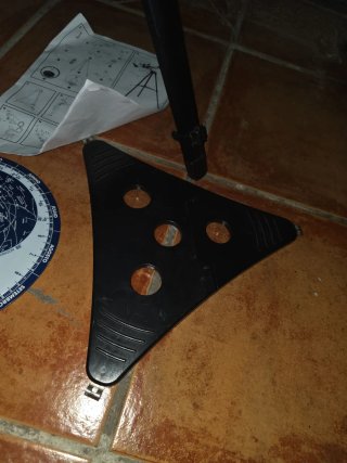 Telescopio Edu Science con trípode y accesorios