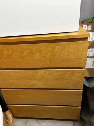 Cómoda MALM Ikea roble