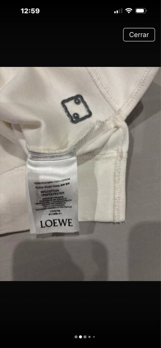 Sudadera Loewe Blanca Talla M