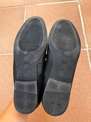Mocasines H&M Negros Mujer talla 36