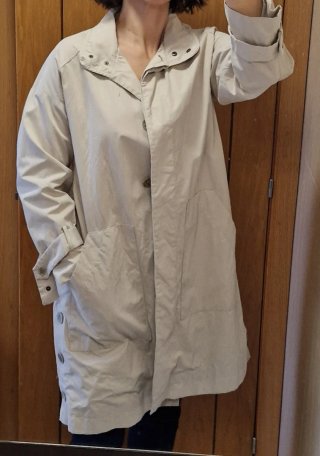 Gabardina Mujer Mango Beige