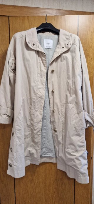 Gabardina Mujer Mango Beige