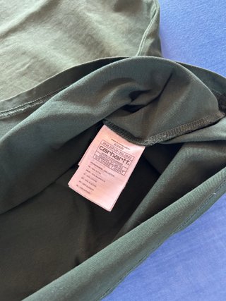 Camiseta Carhartt verde oscuro