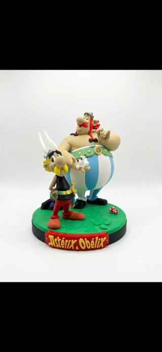 Diorama Astérix y Obélix