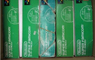 Lote 5 Consolas Super Famicom Nintendo Caja Snes