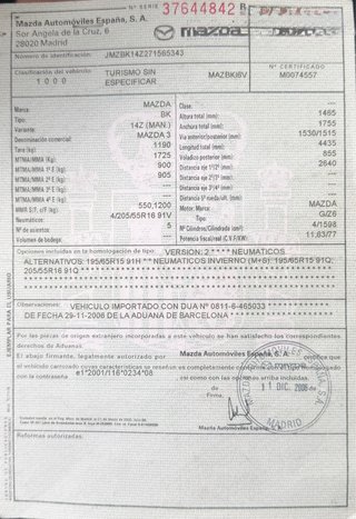 Mazda 3 2006