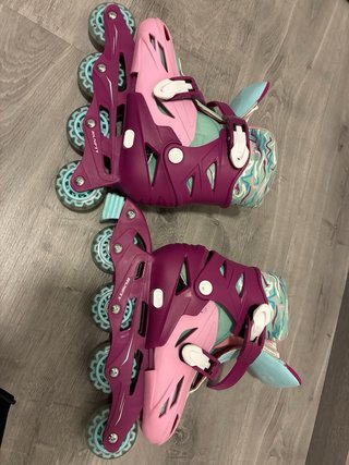 Patines en línea ajustables niña/niño talla 31-34.