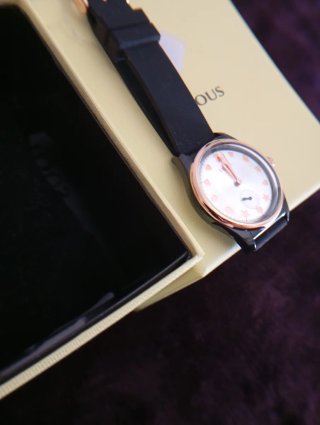Reloj Tous Negro y Rosado