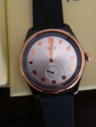 Reloj Tous Negro y Rosado