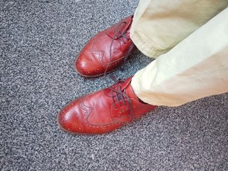 Scarpe Vintage Pelle Bordeau Stringate Eleganti 42