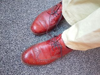 Scarpe Vintage Pelle Bordeau Stringate Eleganti 42