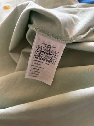 Camiseta Carhartt verde claro