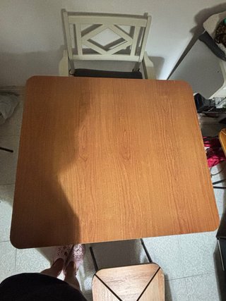 Mesa de madera extensible 75x89x178