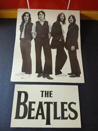 The Beatles (láminas cartón)