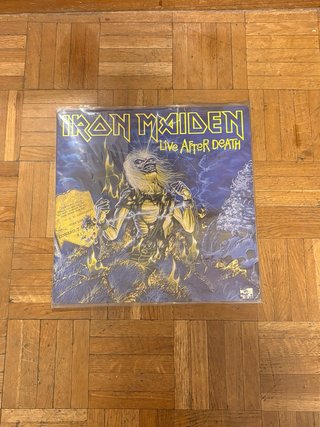 Vinilos Iron Maiden Live After Death 1ª Ed.
