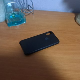 Custodia iPhone X / XS Nera Opaca Premium