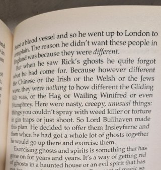 Libro en inglés "the great gosht rescue"