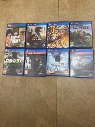 8 Juegos PS4 (PlayStation 4) Variados