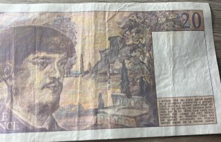 Banconota 20 Franchi Francesi 1989