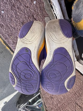 Zapatillas Naw Barefoot Ehuna Fly Morado Talla 28
