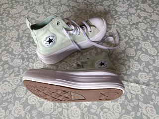 Converse All Star celeste/bianche N°34