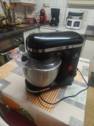 Batidora amasadora Mandine negra