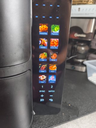 Freidora de aire DUAL CHEF smart
