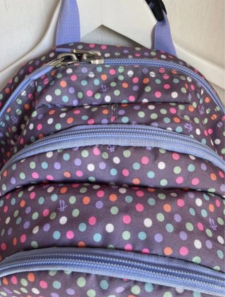 Mochila Totto escolar lunares