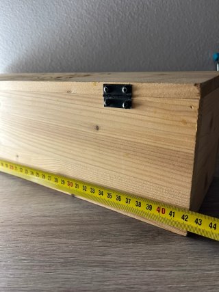 Cofanetto Legno Vino Merlotta