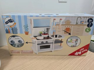 Cocina de juguete de madera