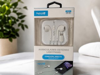 Auriculares DigiVolt Estéreo Lightning ER-150
