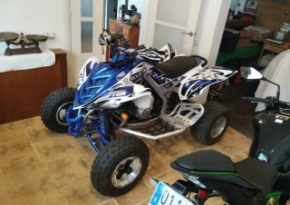 Yamaha Raptor 700 Motocross Azul/Blanco