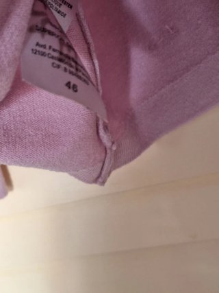 Conjunto señora rosa y azul maarino