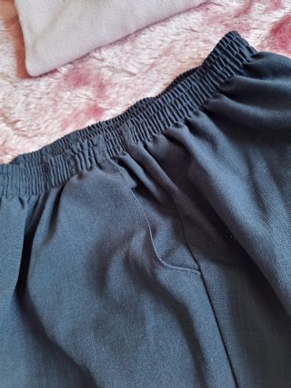 Conjunto señora rosa y azul maarino